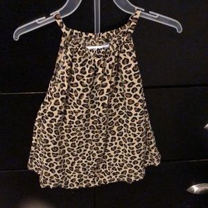 Old Navy Leopard Short Set - EUC